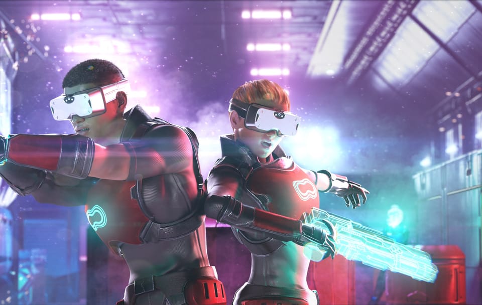 Virtual Reality Laser Tag Experience in Davesco-Soragno