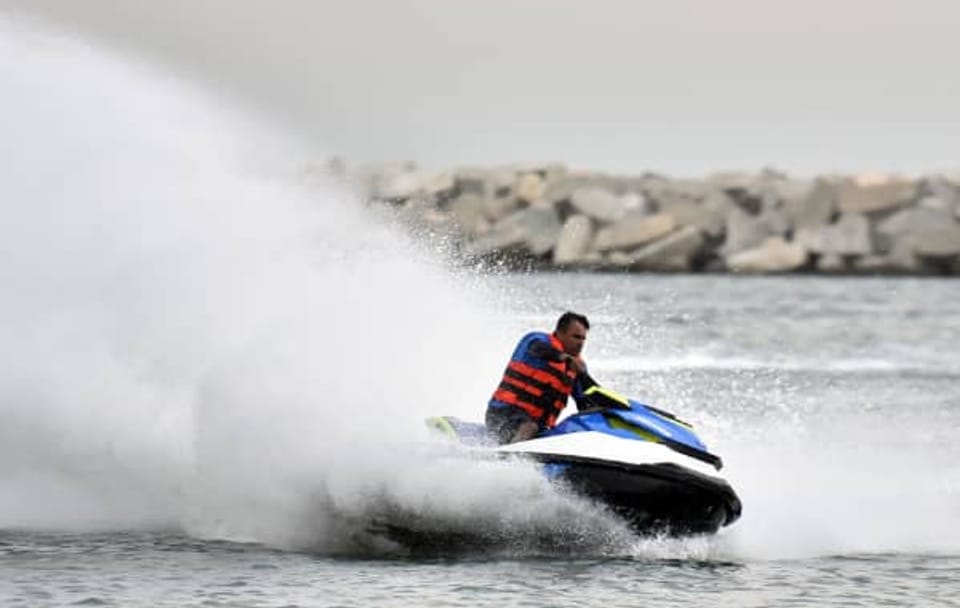 Jet Ski Adventure in Colombo City Port, Sri Lanka
