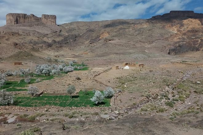 our camp in saghro