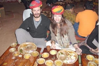 Evening Jaipur City Tour and Dinner at Chokhi Dhani Ethnic Village Restaurant