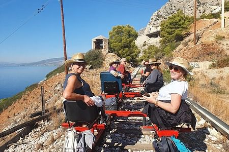 Adventure Tour in Athens: Vintage Railbike & Sea Kayak Exploration