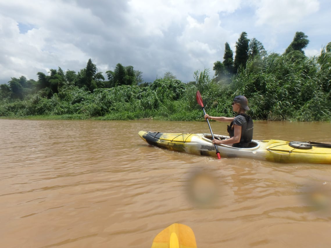 "KAYAK G" 3-Hour Chiang Mai River Kayak Run 6