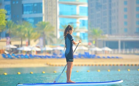 Stand Up Paddling Adventure in Dubai's Scenic Waters