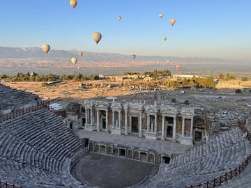 Private Day Tour to Pamukkale from Istanbul with Flights