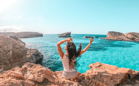 Full-Day Gozo, Comino & Blue Lagoon Cruise from Sliema