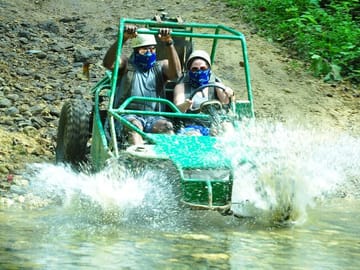 Dune Buggy Adventure and Party Boat Experience in Punta Cana