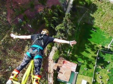 Bungee Jumping Adventure Over Cusco's Stunning Canyons