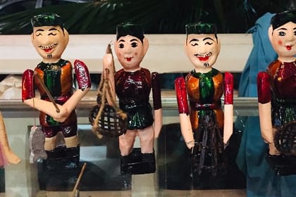 Authentic Vietnamese Dinner And Water Puppet Experience