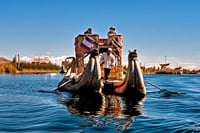 Ride a Traditional Totora Reed Boat