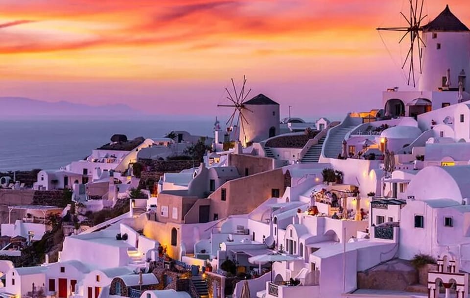 7 Days and 6 Nights in Athens Mykonos and Santorini