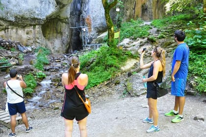 Small-Group Day Trip to the Epic 7 Ladders Canyon from Brasov