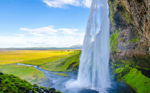Private South Coast Tour with Laugarás Lagoon in Iceland