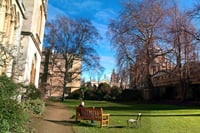 Exeter college garden