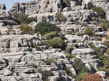 El Torcal de Antequera hiking private day trip. From Malaga