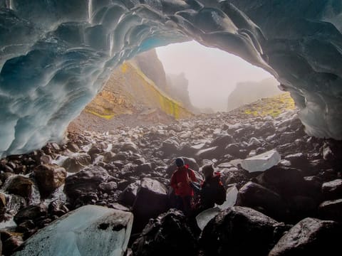 Hidden Ice Cave & Glacier Hike - Full Day (Winter)