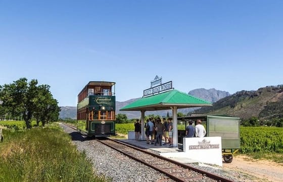 Franschhoek Wine Tram Hop-On Hop-Off Tour from Cape Town.