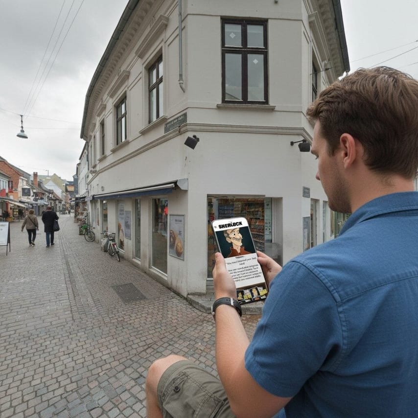 Aalborg Self-Guided Sherlock Holmes Murder Mystery Game 5