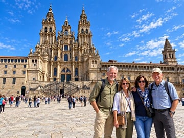 Santiago de Compostela & Valença Small Group Tour from Porto