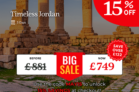Discover Jordan: Petra, Wadi Rum, Dead Sea & Cultural Wonders Tour