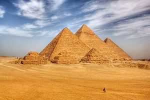 Day Tour Giza Pyramids and the Nile on a Felucca Boat 