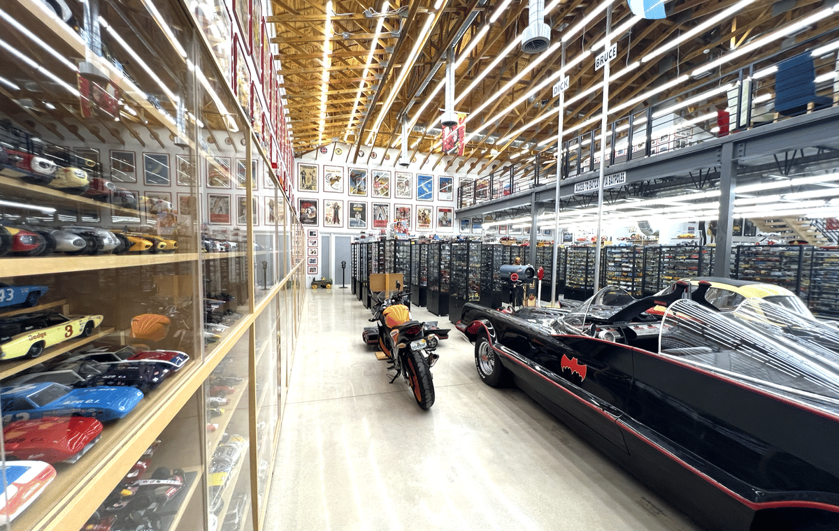 Goldvarg Collection Scale Model Car Experience. More than 22,000 cars!