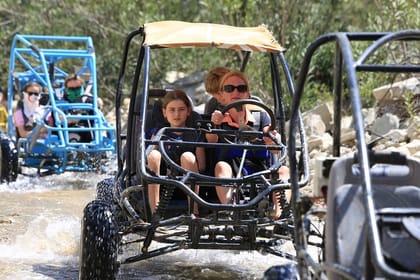 Full Day Rafting, Buggy Safari and Zipline from Side