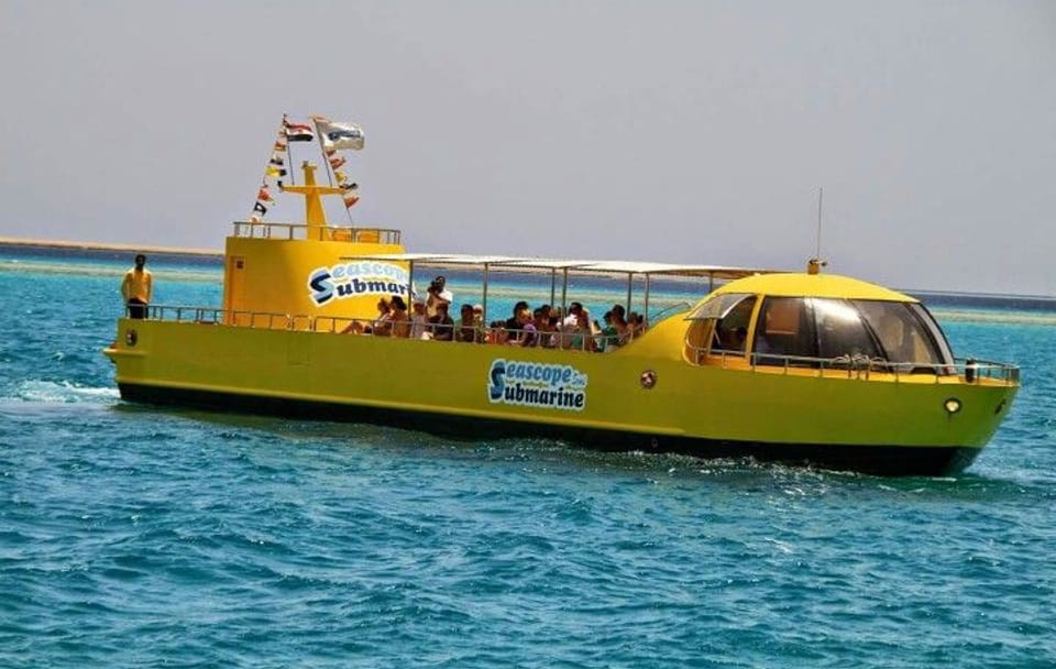 Semi-Submarine Tour with Snorkeling in Hurghada, Egypt