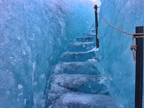 Private Blue Ice Cave Exploration Small Group Tour, photo 28
