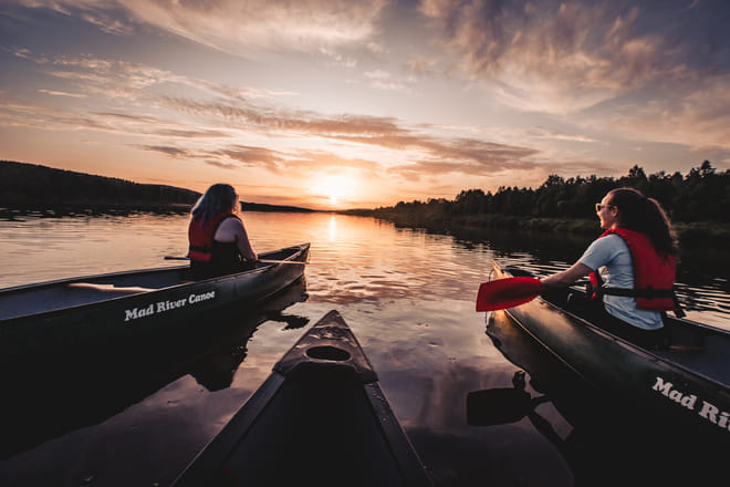 Canoeing Adventure in Rovaniemi Rivers photo 3