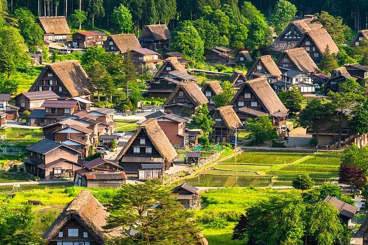 Nagoya to Hida Takayama & Shirakawago World Heritage Day Tour