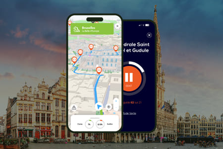 Brussels: Audio Guided Walking Tour (2.5 hours – 25 audio comments)