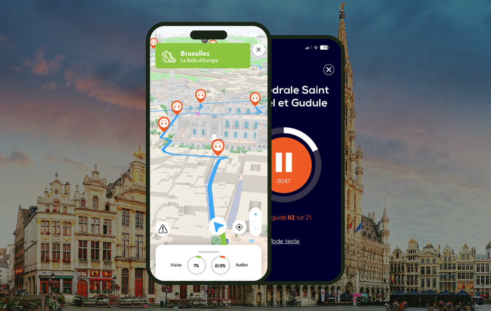 Brussels Audio Guided Walking Tour with 25 Insights