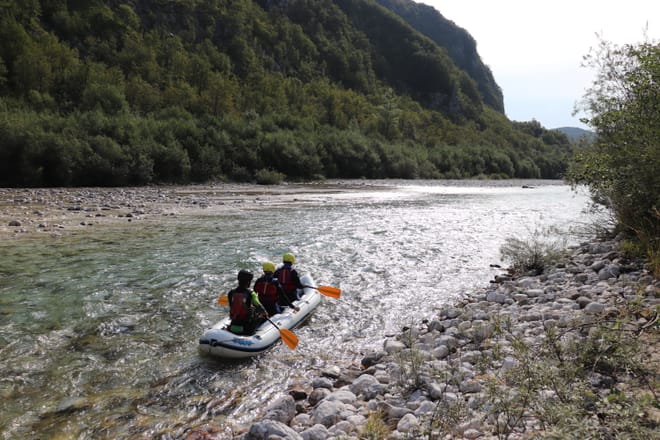 MINI RAFTING ON SOČA RIVER photo 3