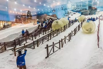 Skiing and Snowboarding at Ski Dubai in Mall of Emirates