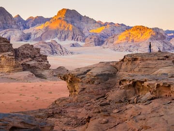 Private Wadi Rum Moon Valley Tour from Wadi Araba Border