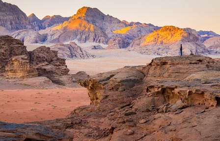 Private Wadi Rum Moon Valley Tour from Wadi Araba Border