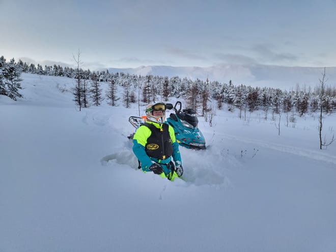 Adventure snowmobile tour Akureyri photo 6