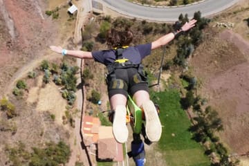 Bungee Jumping Adventure Over Cusco's Stunning Canyons