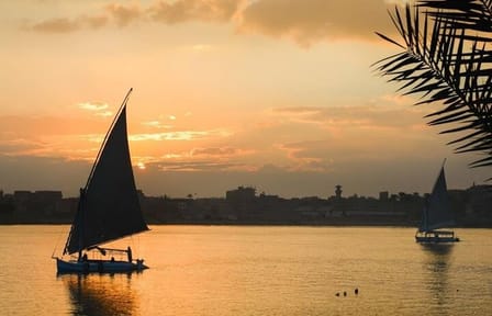 Private 2 Hour Felucca Sunset Sail in Luxor