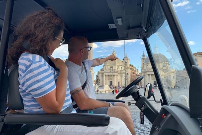 Golf Cart Highlights Tour in Rome 7