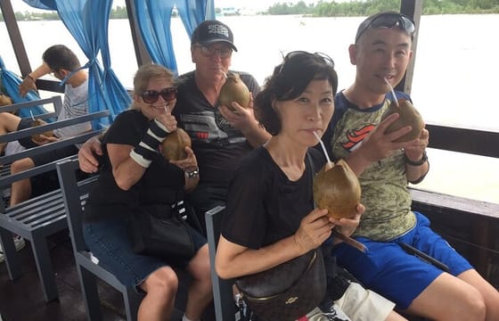 Full-Day with Lunch & Pick up to Cu Chi Tunnels and Mekong Delta
