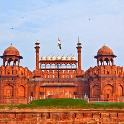 Private Delhi 4 Monument Tour with Entrance Fees | Qutub Minar, Humayun's Tomb, Lotus Temple & Rashtrapati Bhavan