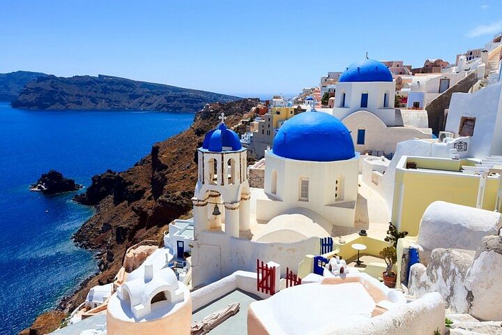 Private Mykonos & Santorini Island Hopping Tour from Athens