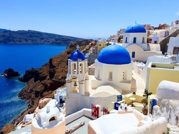 Oia panoramic views