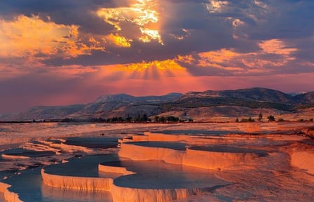 Pamukkale Travertine Terraces and Hierapolis Day Tour