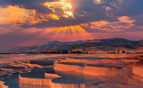 Pamukkale Travertine Terraces and Hierapolis Day Tour