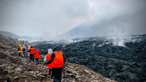Fagradalsfjall volcano hike: guided or on your own?