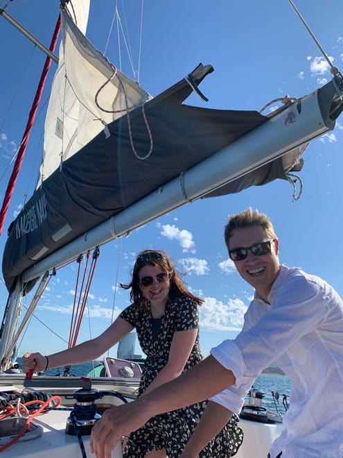 Private Full day 8 hours-Hour Sailing Experience in Barcelona | Boat Trip Barcelona