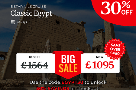 Classic Egypt Nile Cruise: Explore Ancient Wonders & Iconic Landmarks