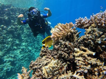 Scuba Diving Introduction at Red Sea Diving College, Egypt